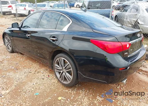2014 Infiniti Q50 Premium/Sport из США, поврежденный, VIN JN1BV7AR9EM704958